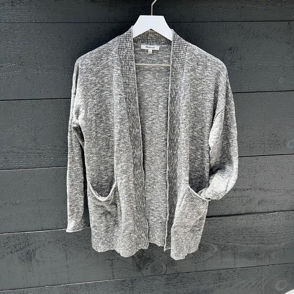 NWOT Madewell super soft gray cardigan size small - Picture 1 of 6